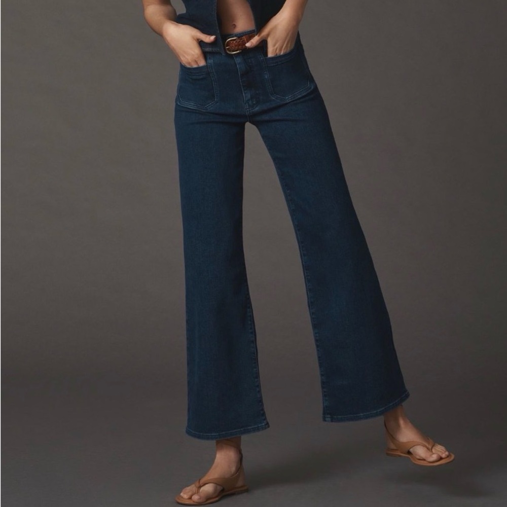 Frame Le Slim Palazzo High Rise Jeans